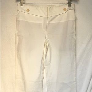 Helmut Lang white cotton pants